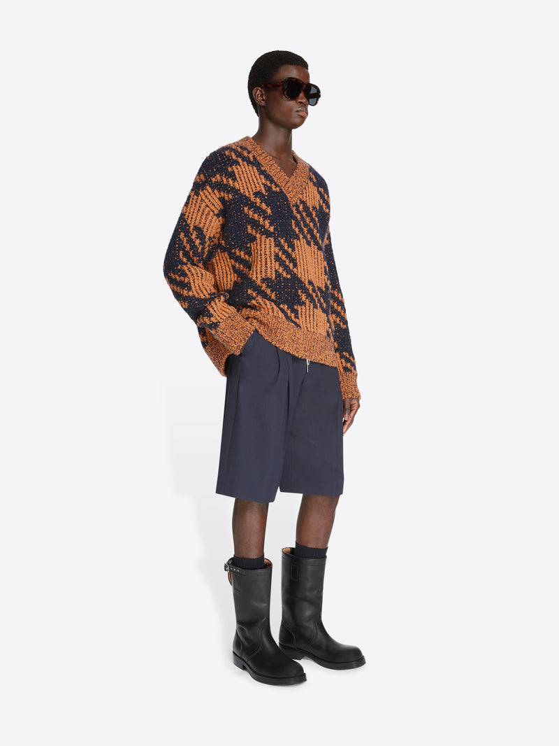 Dries Van Noten Graphic Sweater LIGHT RUST