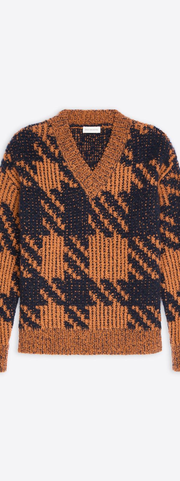 dries van noten Graphic sweater LIGHT RUST