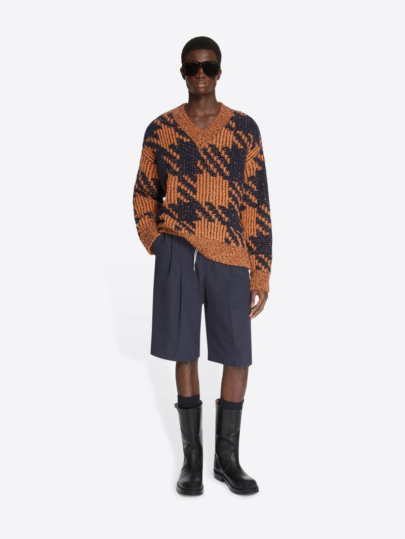 Dries Van Noten Graphic Sweater LIGHT RUST