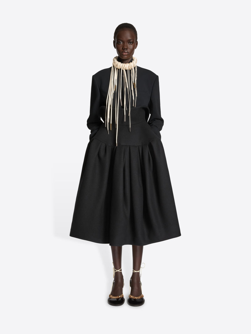 Dries Van Noten High Waisted Skirt BLACK