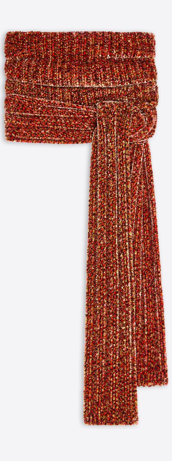 dries van noten Hooded scarf PEACH