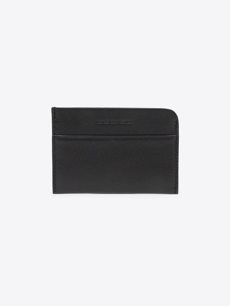 Dries Van Noten Leather Cardholder Black