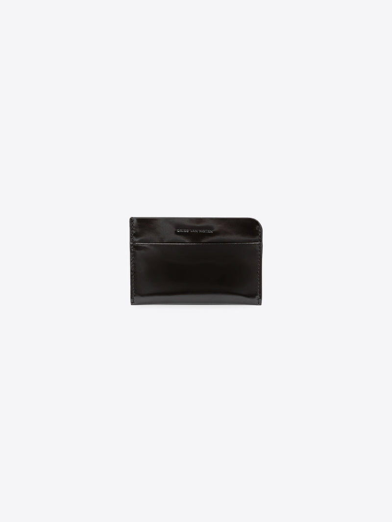 Dries Van Noten Leather Cardholder Black