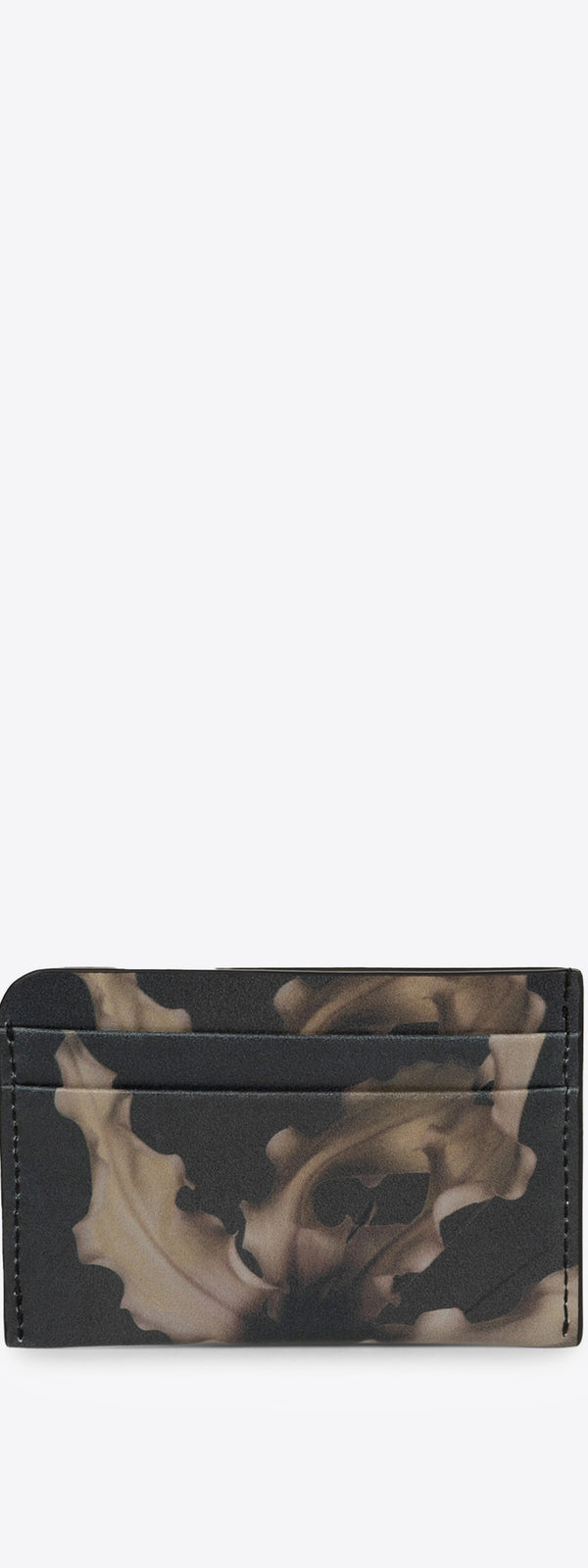 dries van noten Leather cardholder KHAKI
