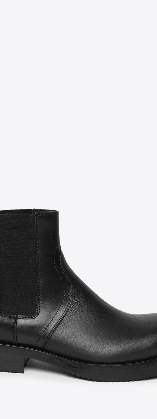dries van noten Leather Chelsea boots BLACK