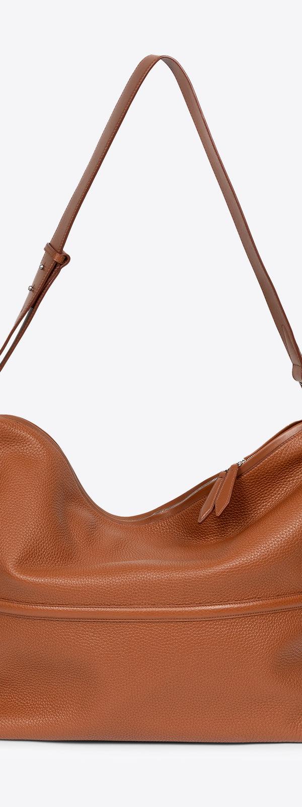 dries van noten Leather holdall tan