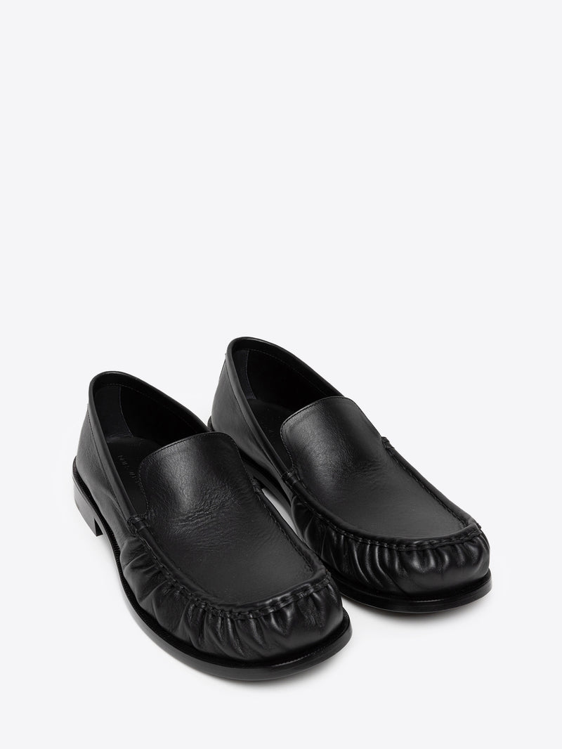 Dries Van Noten Leather Loafers BLACK