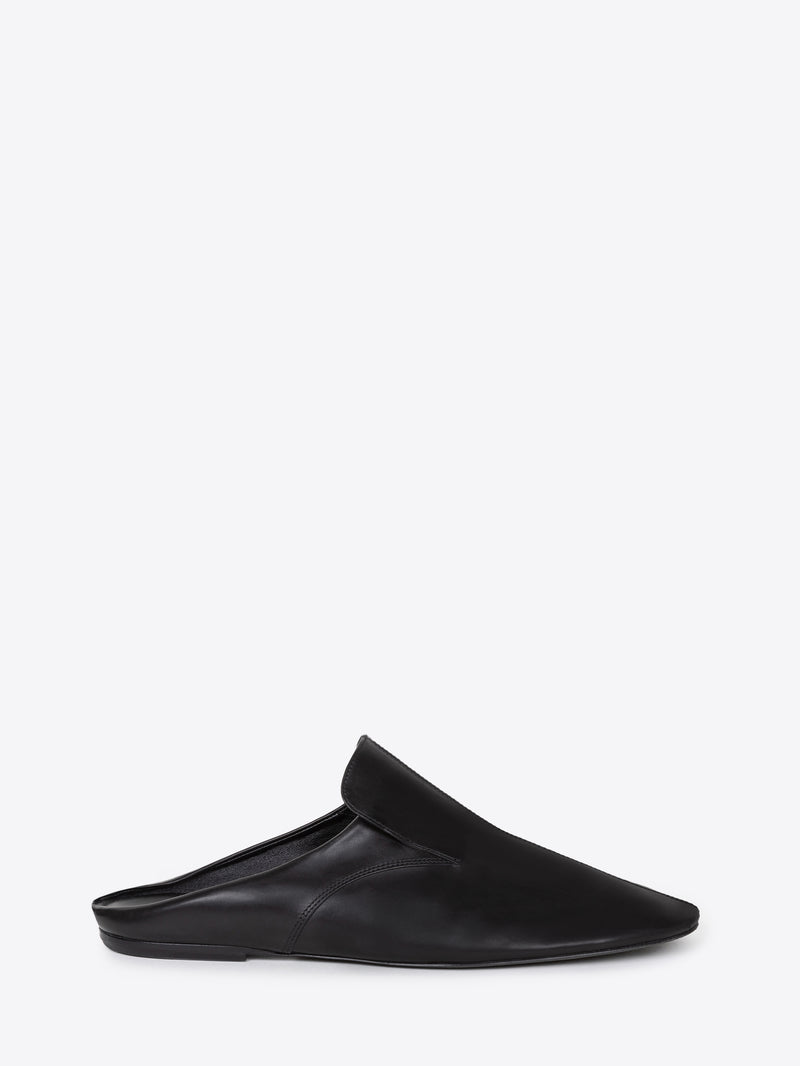 Dries Van Noten Leather Mules Black