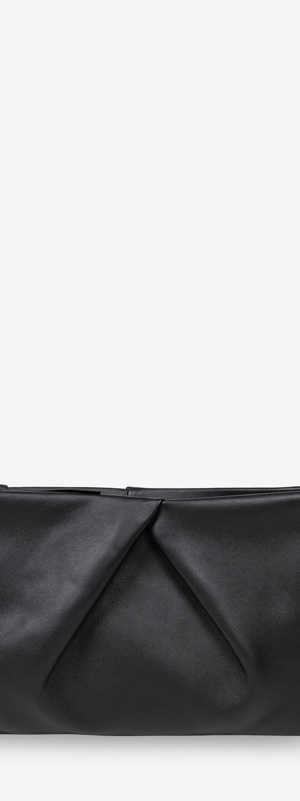 dries van noten Leather pouch bag black