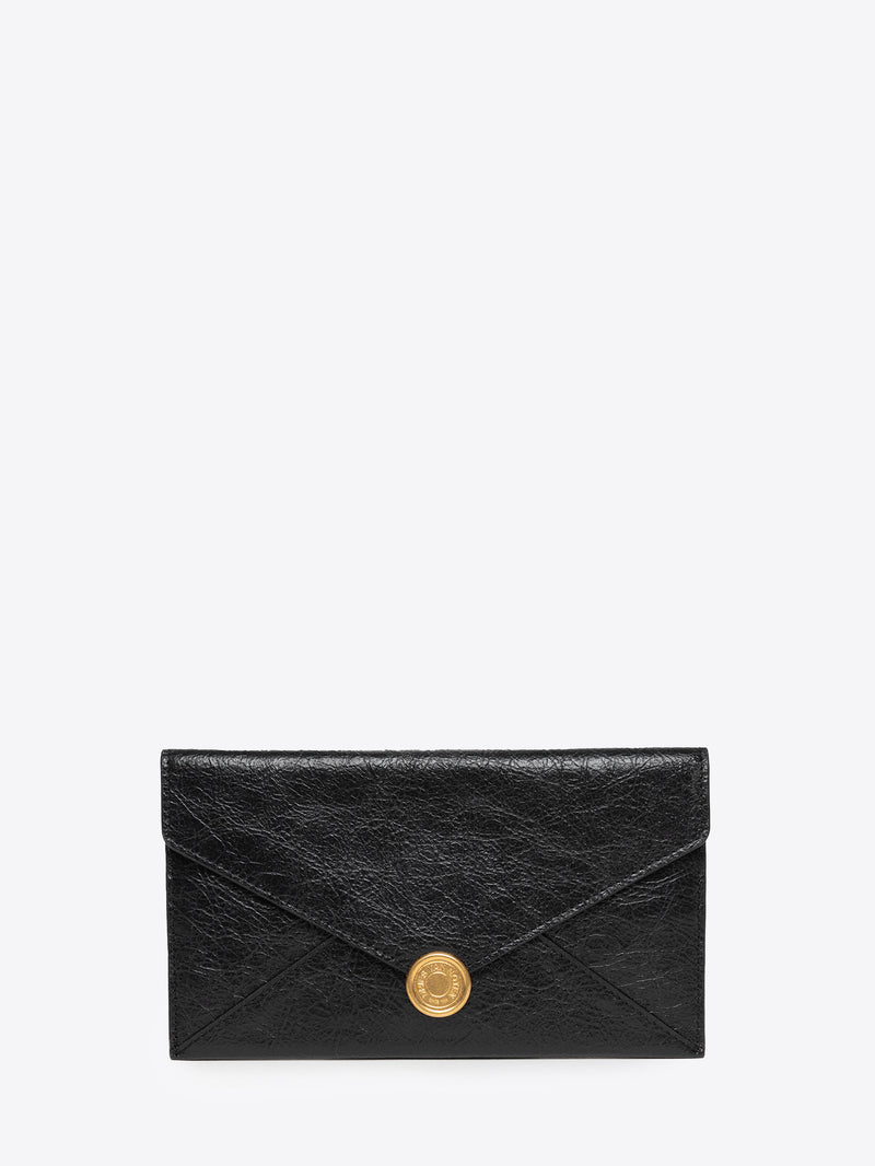 Dries Van Noten Leather Wallet BLACK