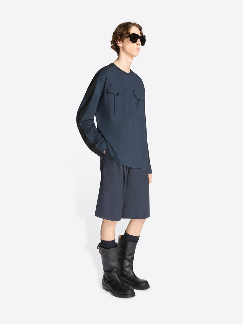 Dries Van Noten Long Sleeve Tee NAVY