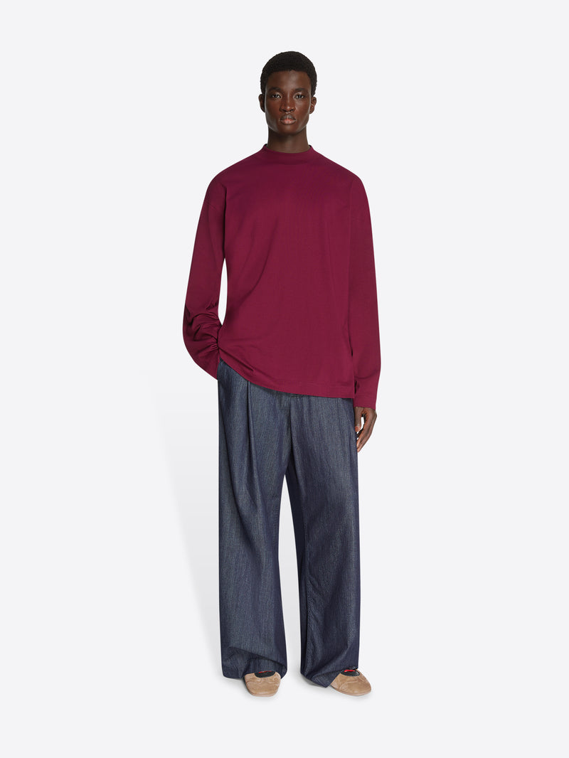 Dries Van Noten Long Sleeve Tee VIOLET