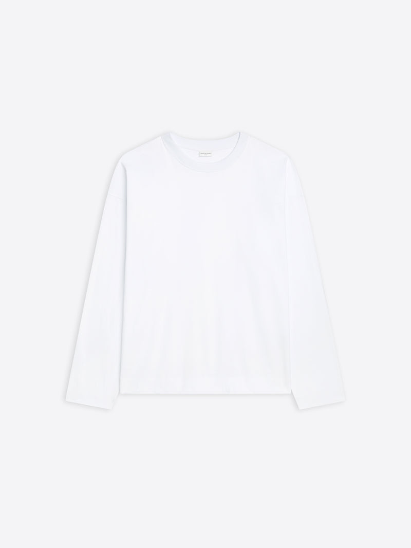 Dries Van Noten Long Sleeve Tee White