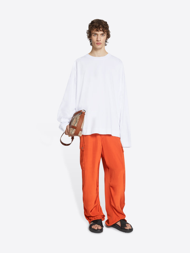 Dries Van Noten Long Sleeve Tee White
