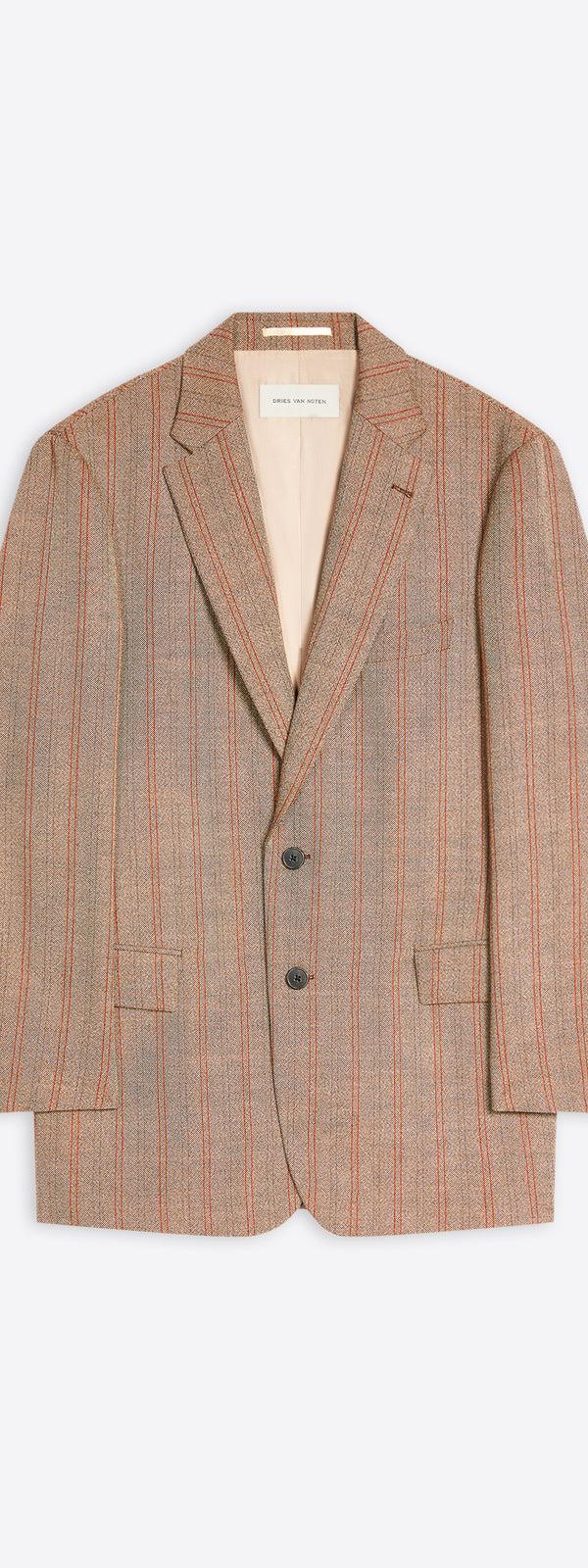 dries van noten Loose fit blazer RUST