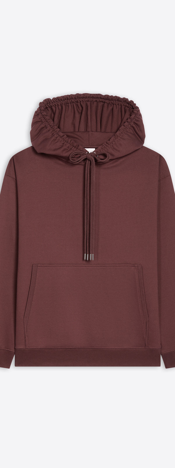 dries van noten Loose fit hoodie BURGUNDY