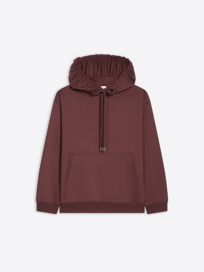 Dries Van Noten Loose Fit Hoodie BURGUNDY