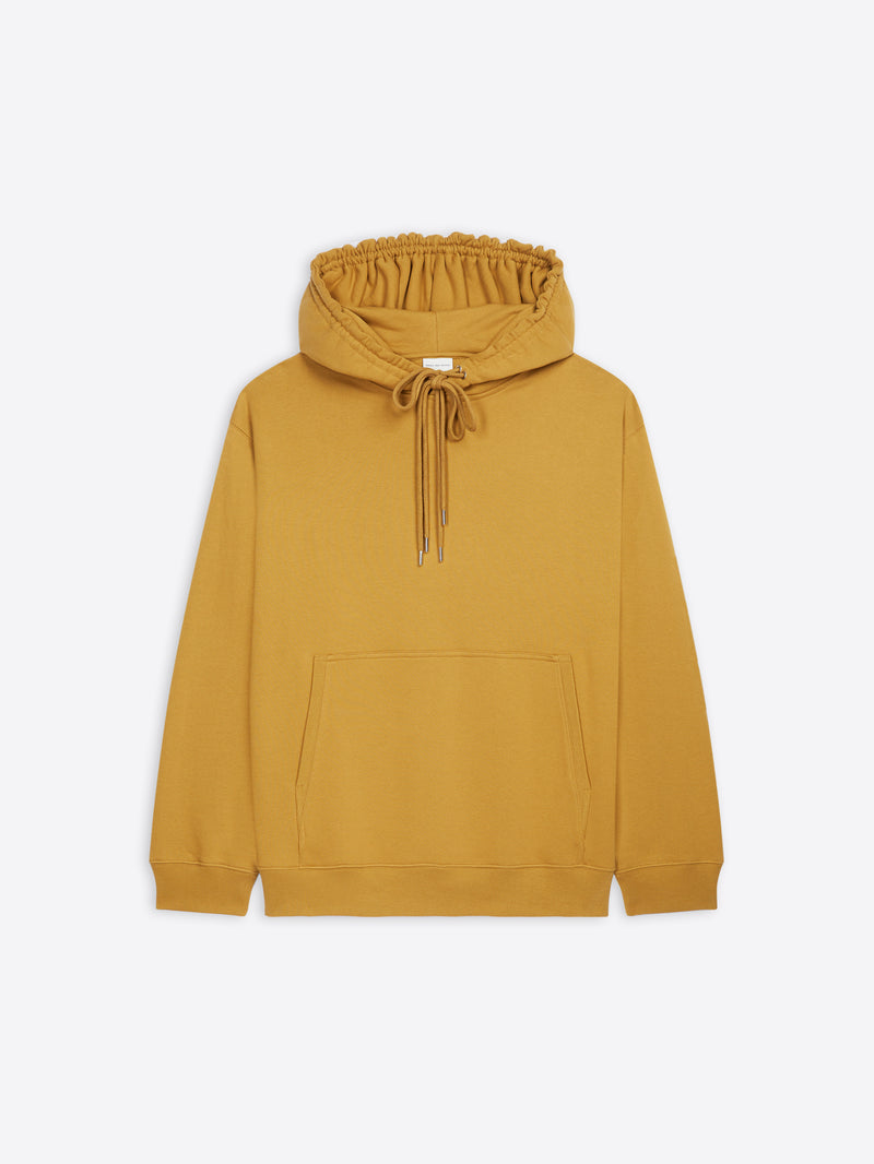 Dries Van Noten Loose Fit Hoodie Ocra