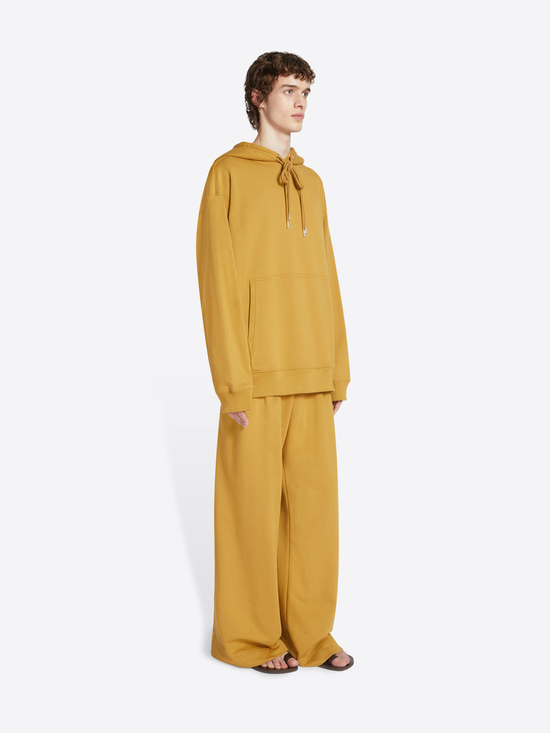 Dries Van Noten Loose Fit Hoodie Ocra