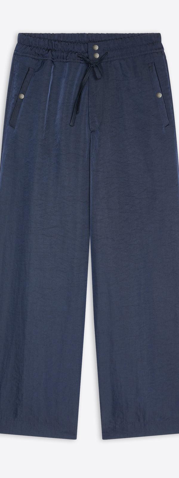 dries van noten Loose nylon pants NAVY