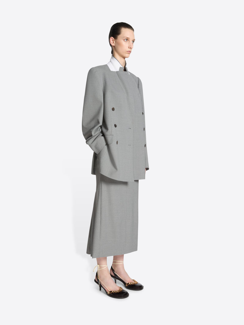 Dries Van Noten Merino Wool Blazer GREY