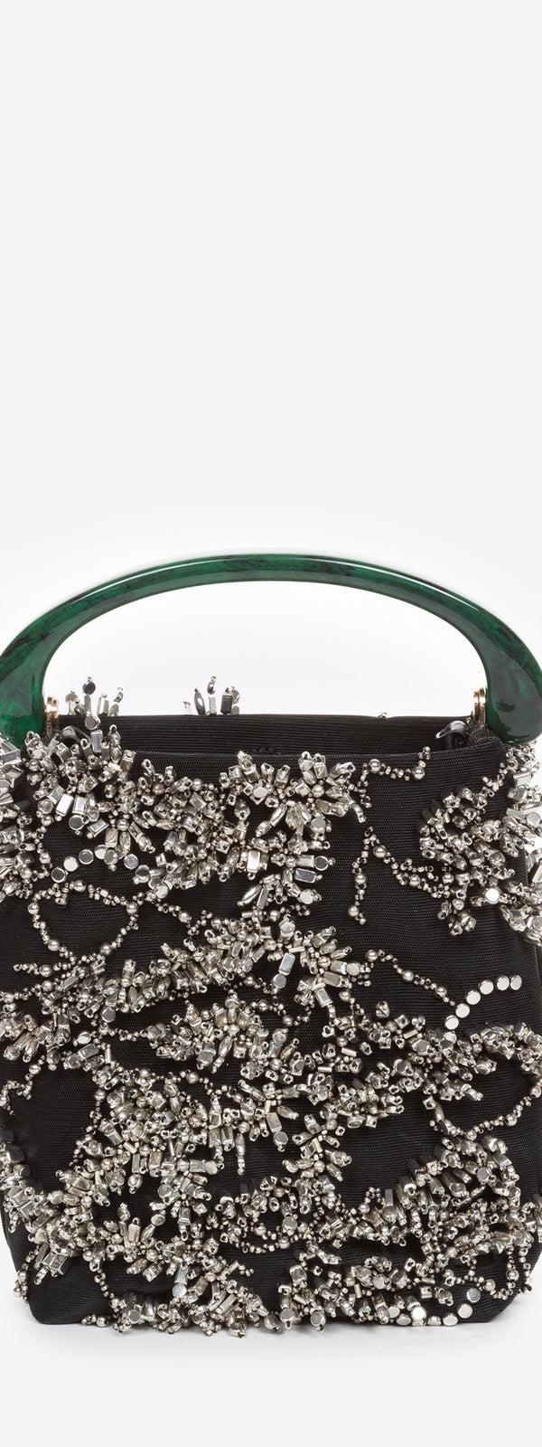 dries van noten Micro leather bag black