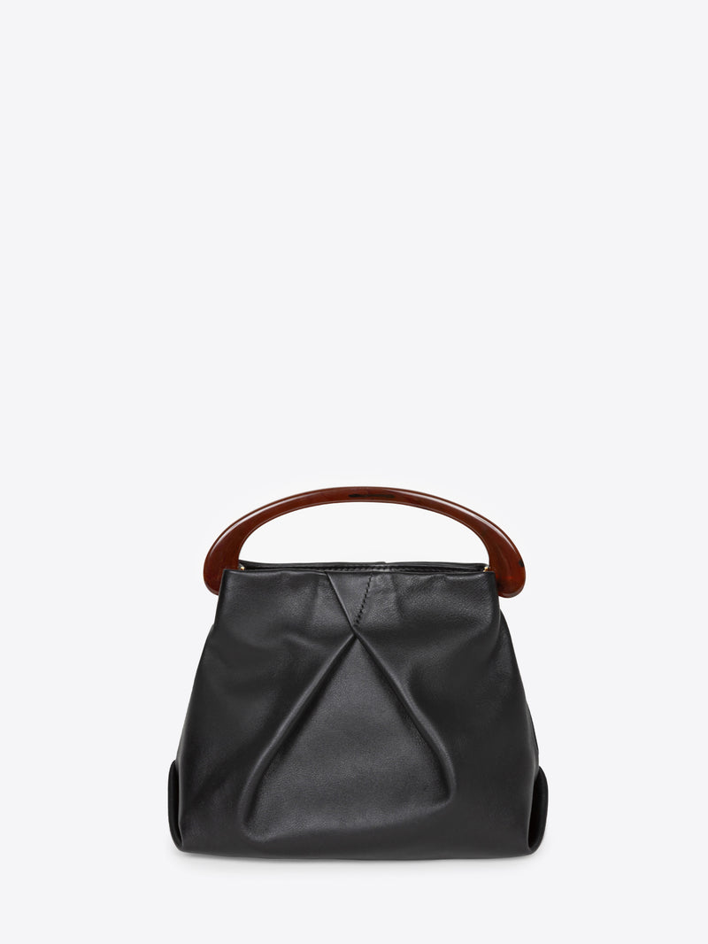 Dries Van Noten Mini Leather Bag Black