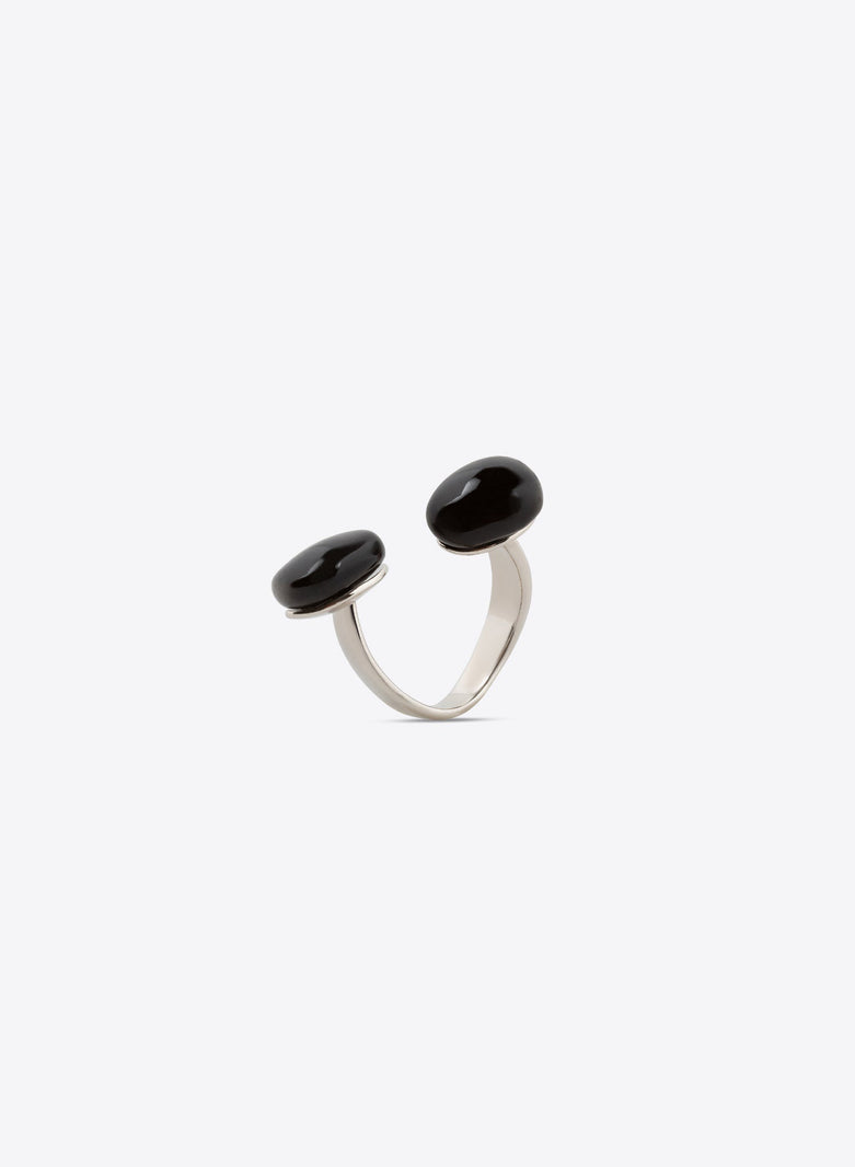 Dries Van Noten Open Ring Black