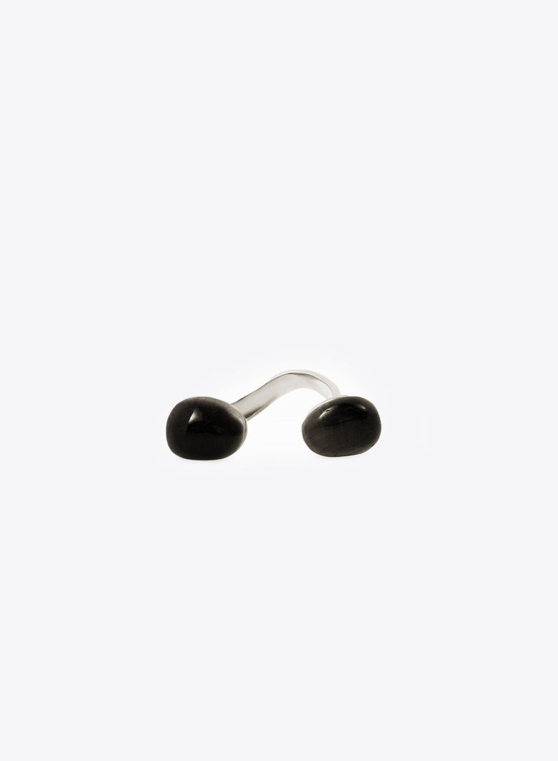 Dries Van Noten Open Ring Black