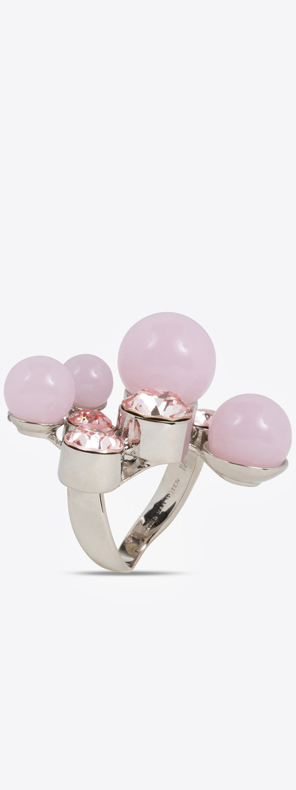 dries van noten Ornamented ring pink