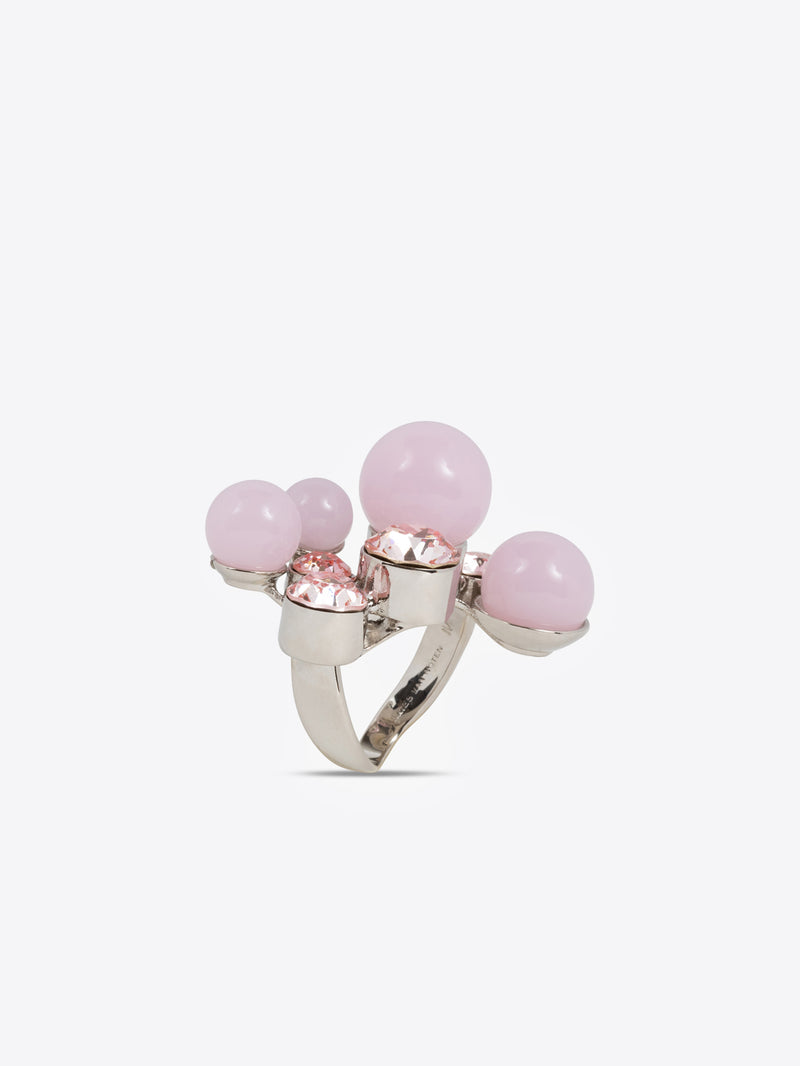 Dries Van Noten Ornamented Ring Pink