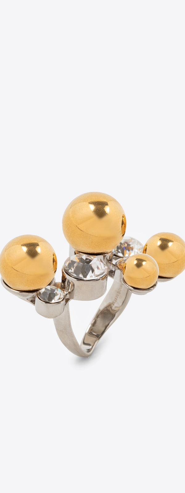 dries van noten Ornamented ring silver