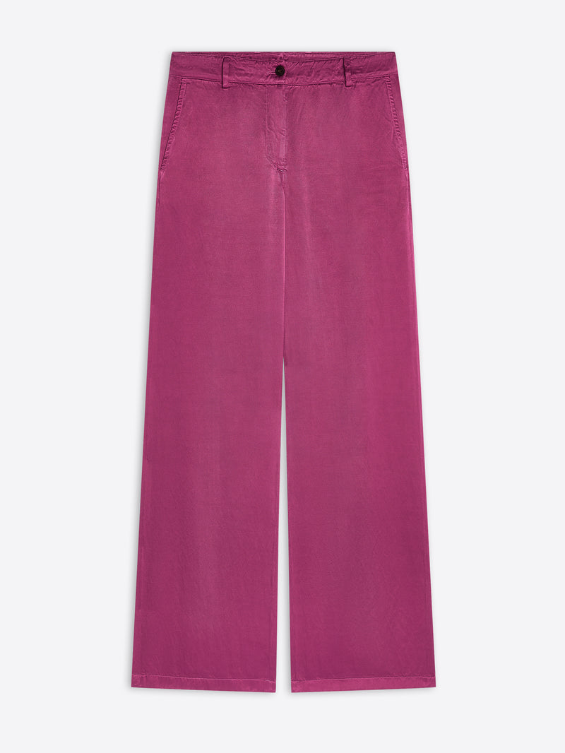 Dries Van Noten Overdyed Pants RASPBERRY