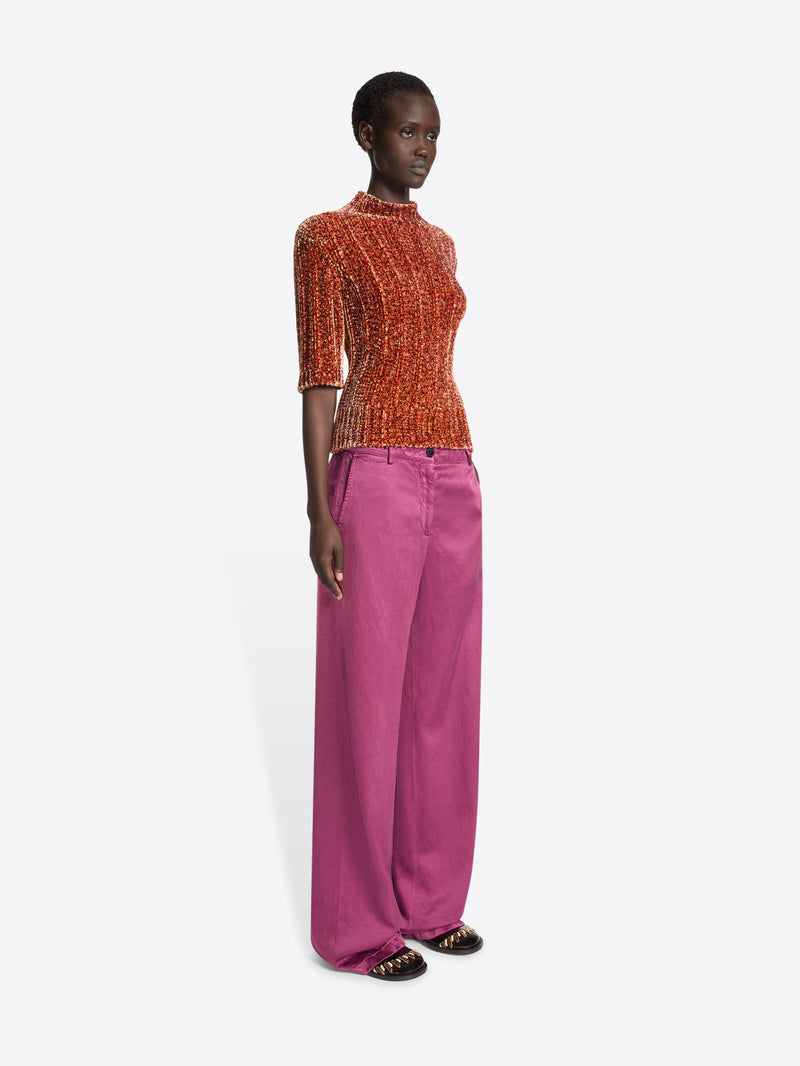 Dries Van Noten Overdyed Pants RASPBERRY