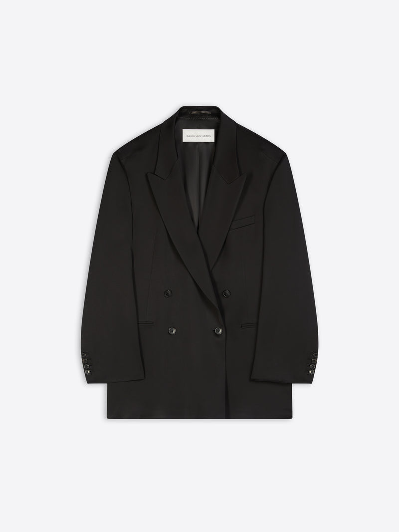 dries van noten Oversized blazer black