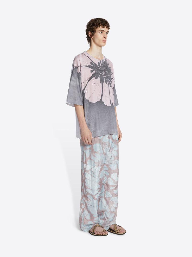 Dries Van Noten Oversized Cotton Tee Dessin A