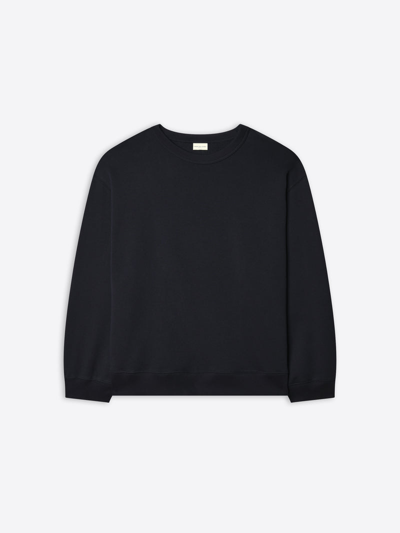 Dries Van Noten Oversized Sweatshirt Navy