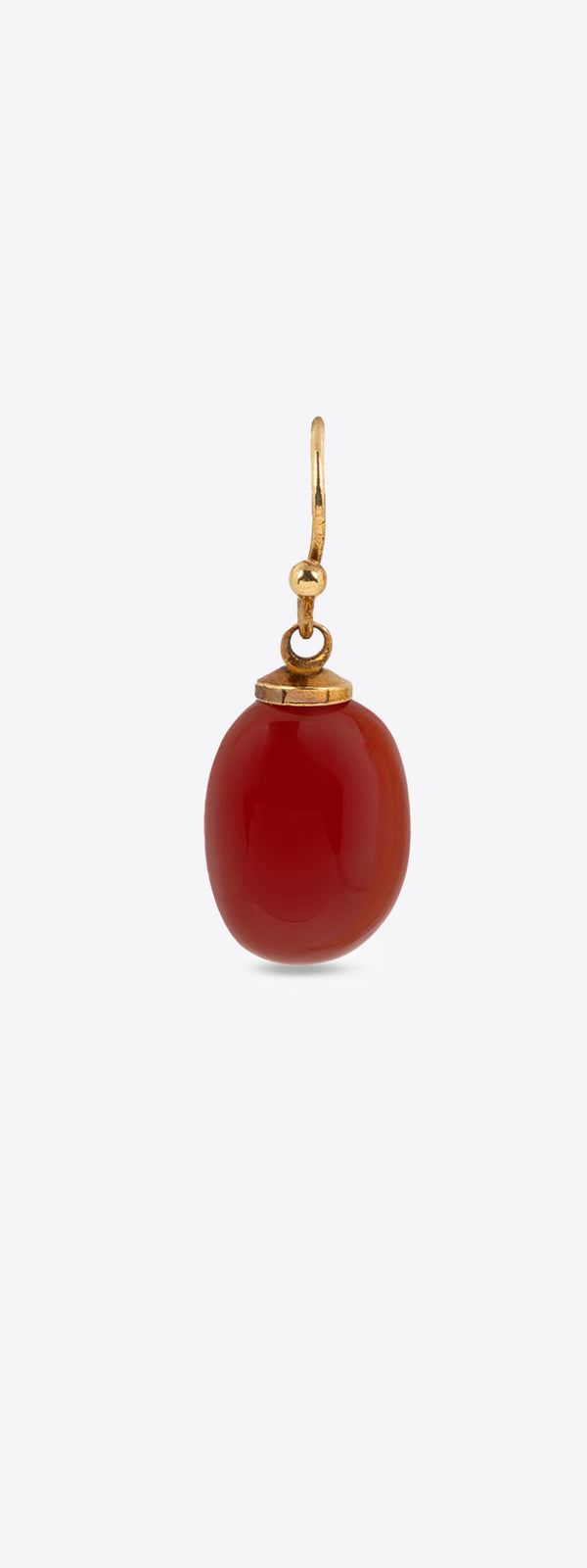 dries van noten Pendant earring dark red