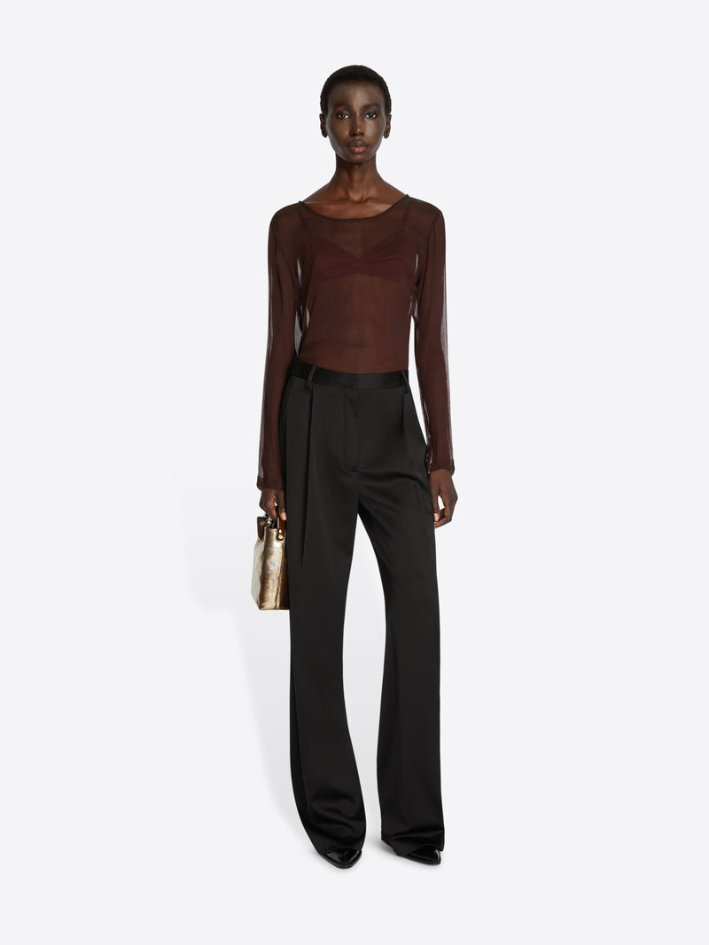 Dries Van Noten Pleated Pants Black