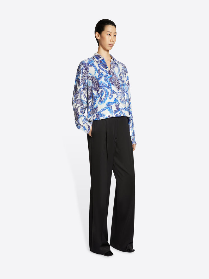 Dries Van Noten Pleated Pants Black