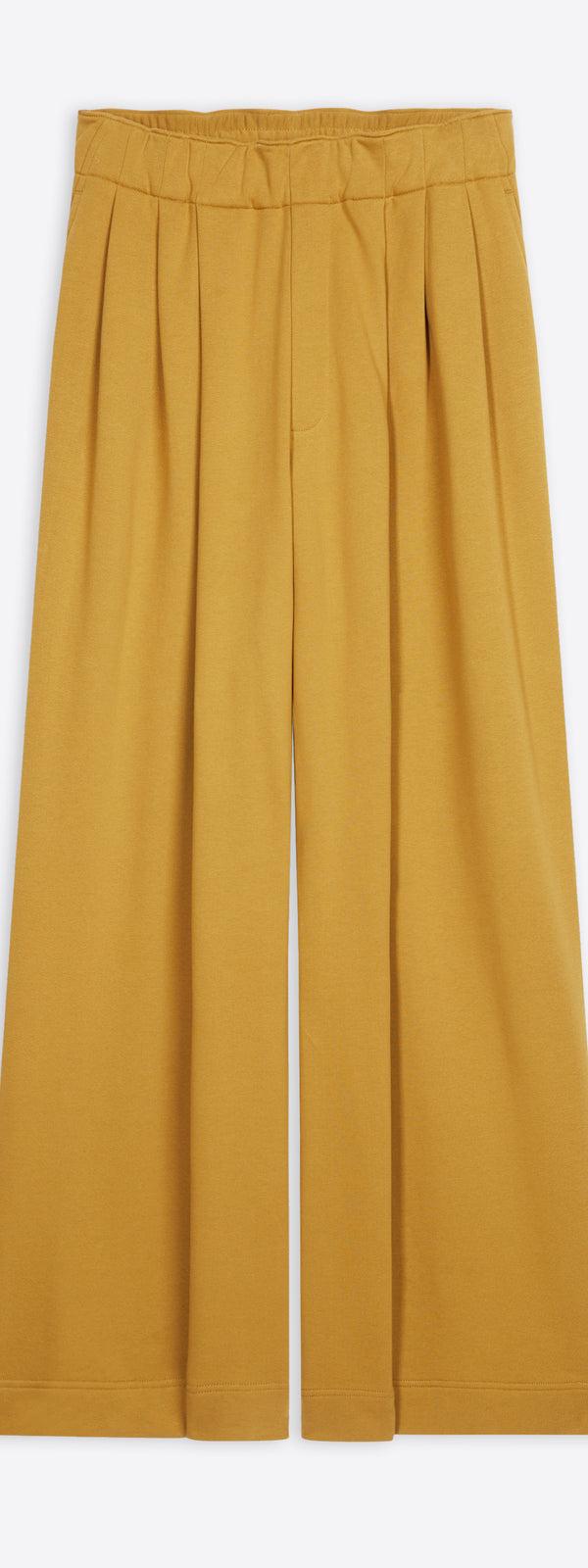 dries van noten Pleated sweatpants ocra