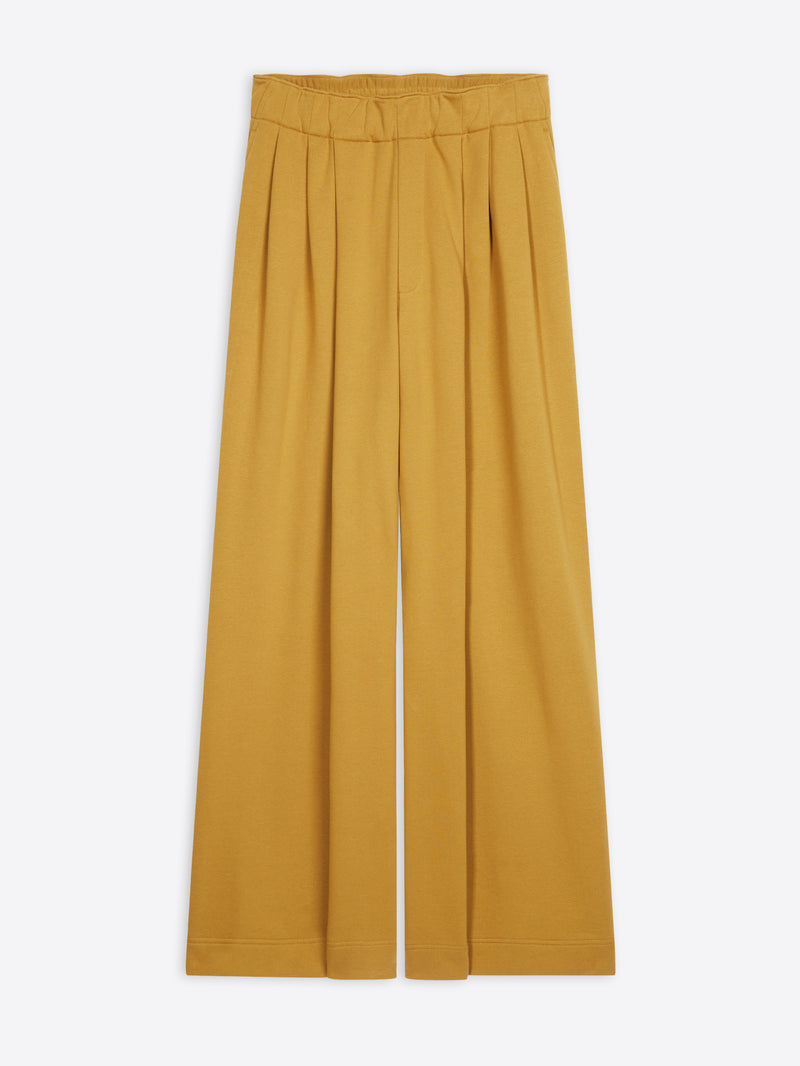 Dries Van Noten Pleated Sweatpants Ocra
