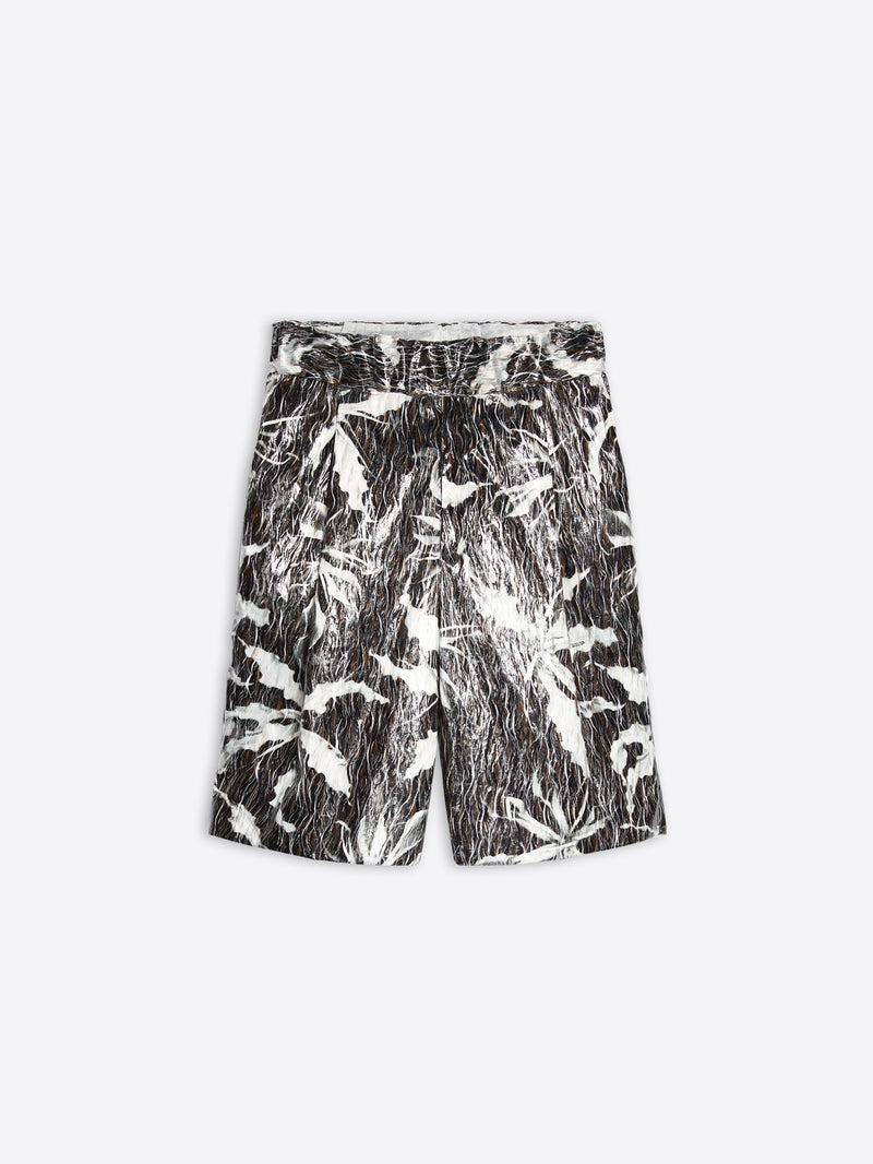 Dries Van Noten Printed Bermuda Shorts BLACK