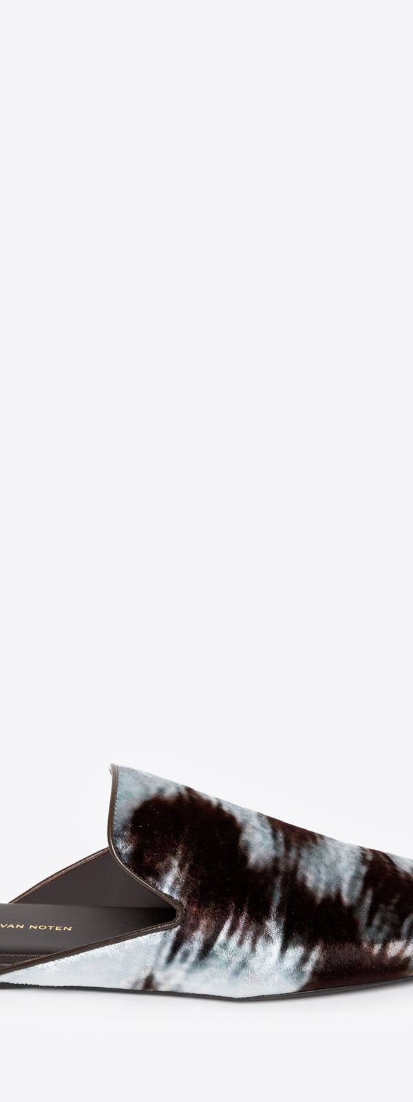 dries van noten Printed mules BROWN