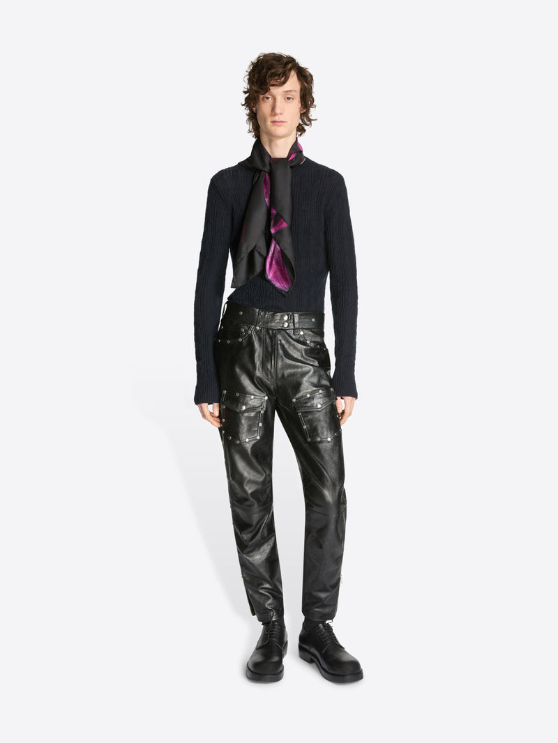 Dries Van Noten Printed Silk Scarf