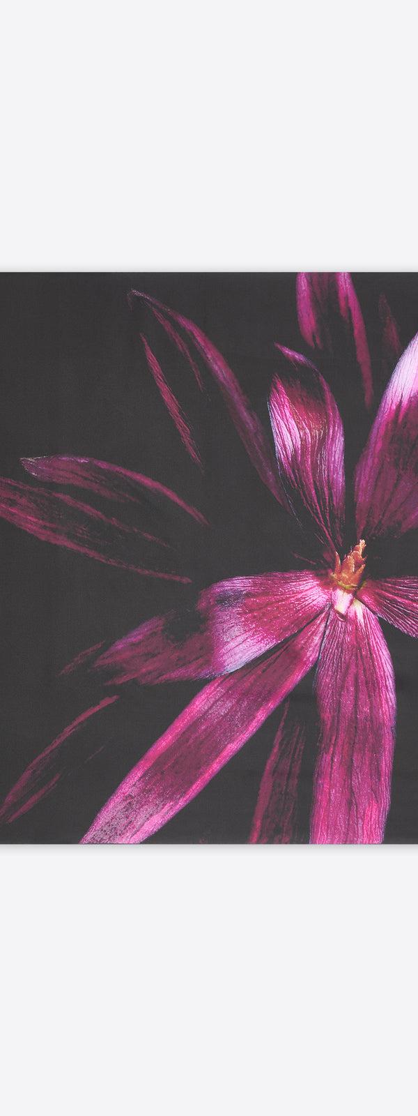 dries van noten Printed silk scarf