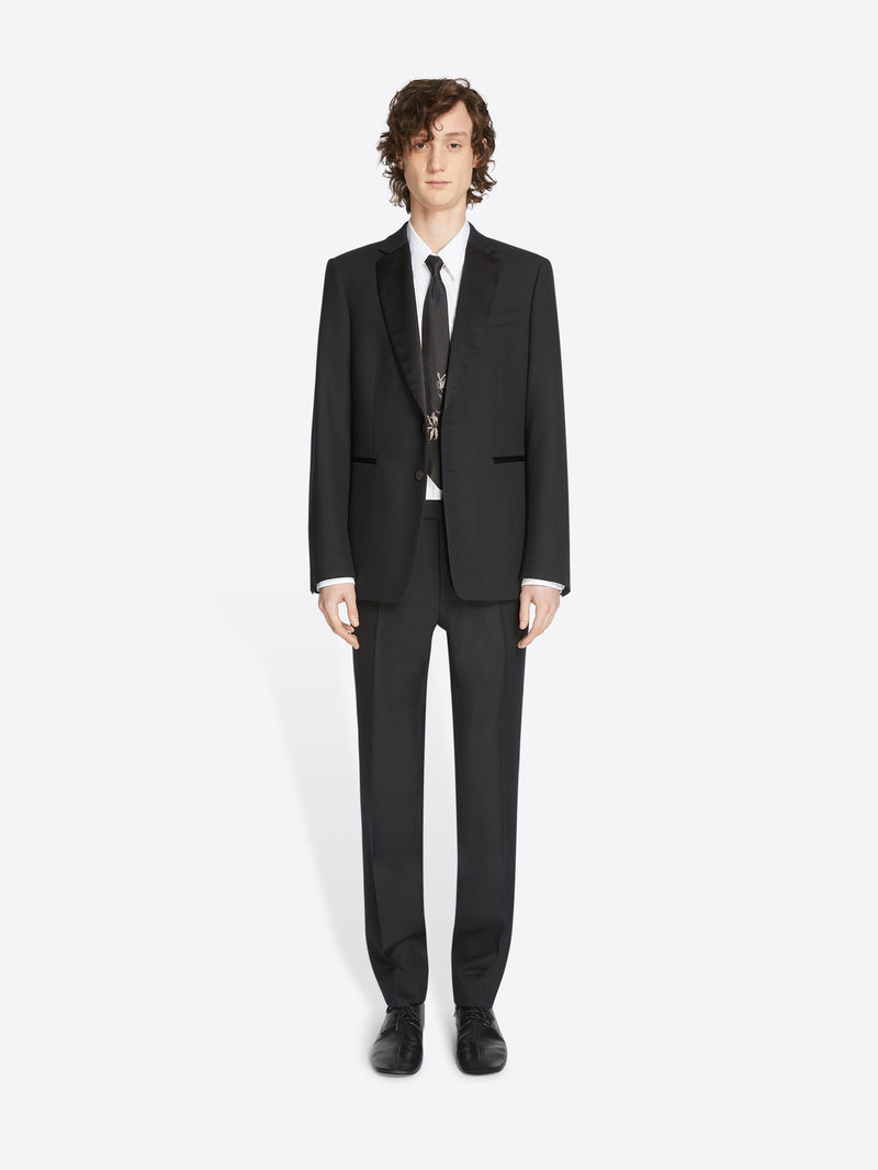 Dries Van Noten Printed Silk Tie BLUSH