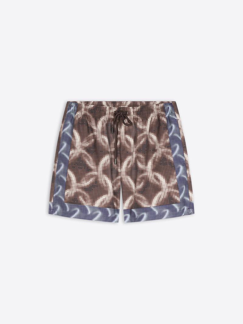 Dries Van Noten Printed Swim Shorts Dessin A