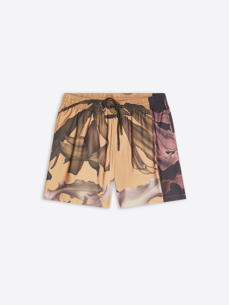 Dries Van Noten Printed Swim Shorts OCRA