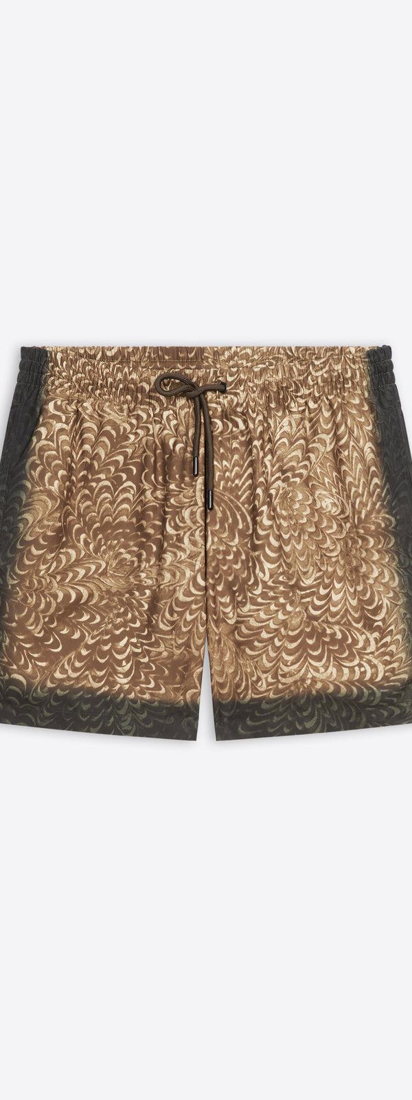 dries van noten Printed swim shorts ocra
